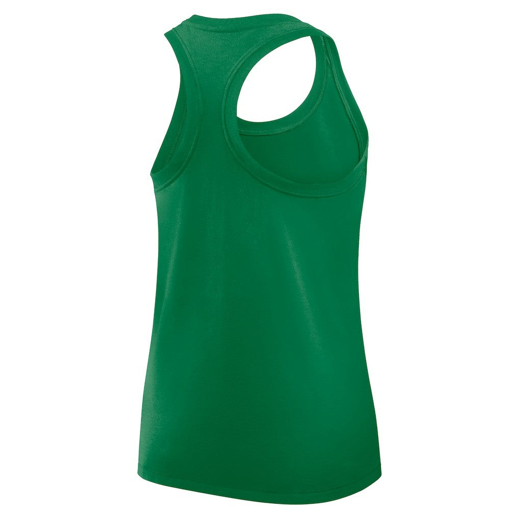 Philadelphia Eagles Nike Women's Hurry Up Tri-Blend Dri-FIT Tank Top