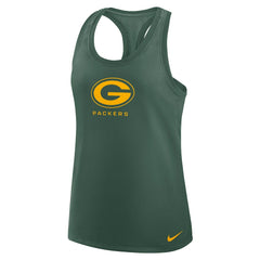 Green Bay Packers Nike Women's Hurry Up Tri-Blend Dri-FIT Tank Top