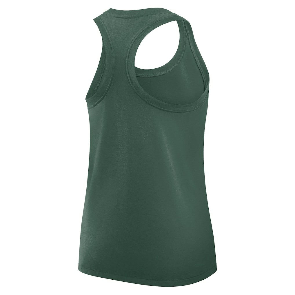 Green Bay Packers Nike Women's Hurry Up Tri-Blend Dri-FIT Tank Top
