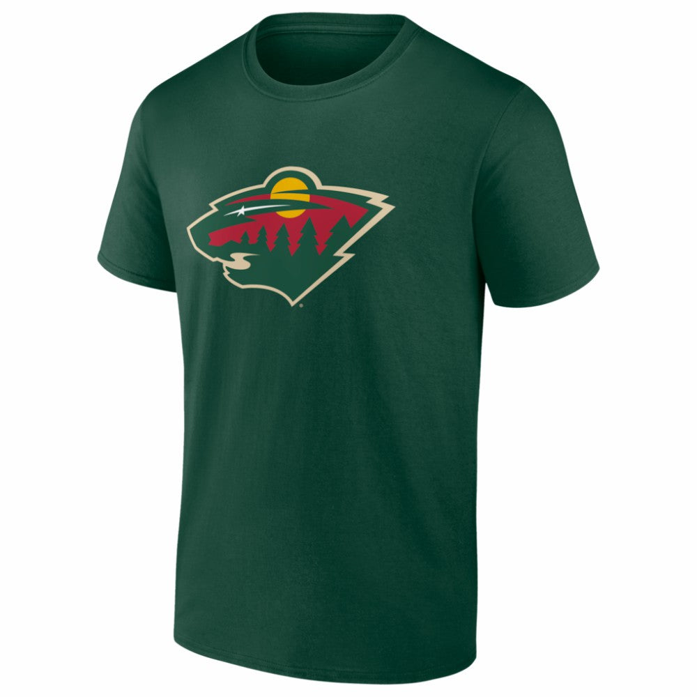 Minnesota Wild Logo Athletic Essential T-Shirt Discount