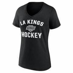 Los Angeles Kings Logo Athletic Women's Arch Victory V-Neck T-Shirt Online