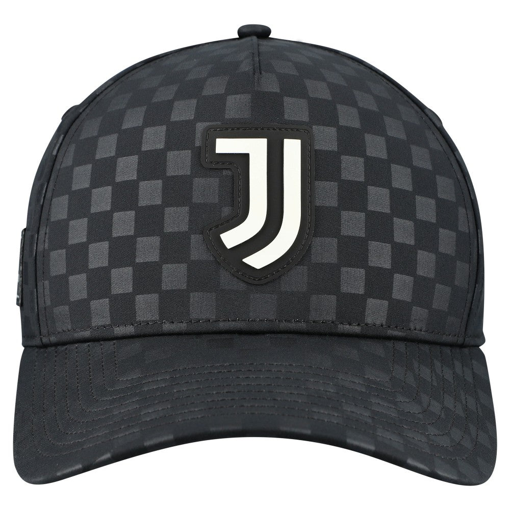 Juventus Checkmate A-Frame Adjustable Hat Black - Fanatics