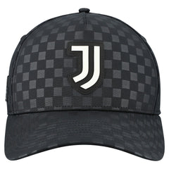Juventus Checkmate A-Frame Adjustable Hat Black - Fanatics