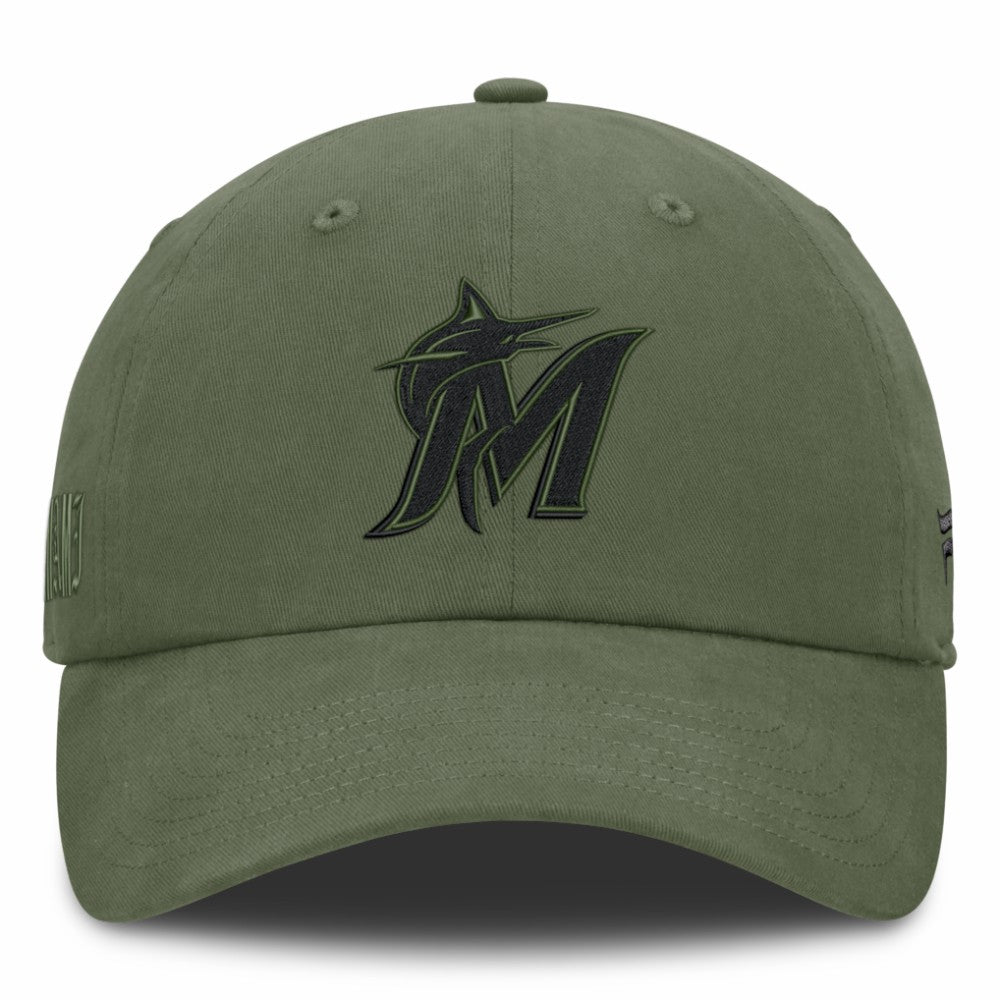 Miami Marlins Fanatics Pine Rider Adjustable Hat | MLB Sale