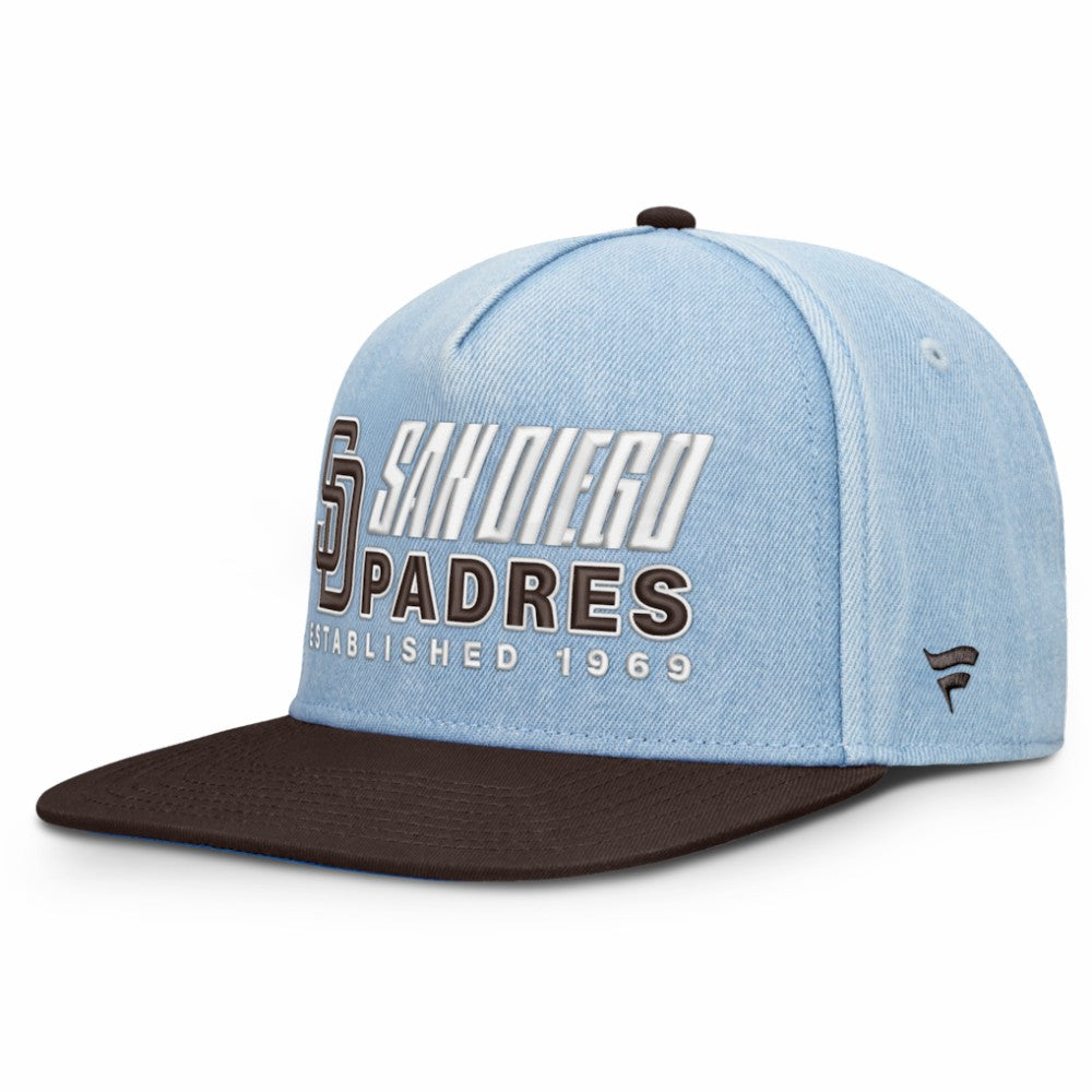 San Diego Padres Fanatics Twinbill Snapback Hat | MLB New