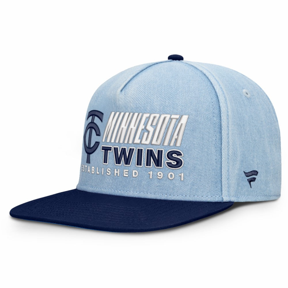 Minnesota Twins Fanatics Twinbill Snapback Hat | MLB Sale