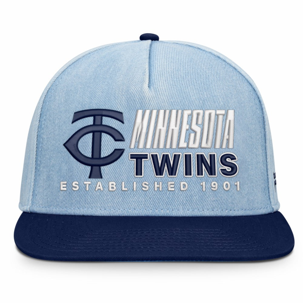 Minnesota Twins Fanatics Twinbill Snapback Hat | MLB Sale