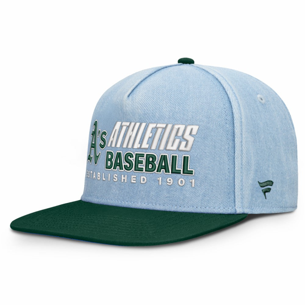 Athletics Fanatics Twinbill Snapback Hat | MLB On Sale