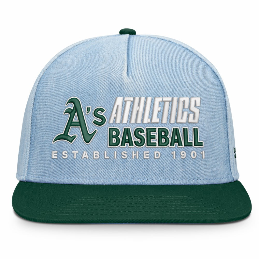 Athletics Fanatics Twinbill Snapback Hat | MLB On Sale