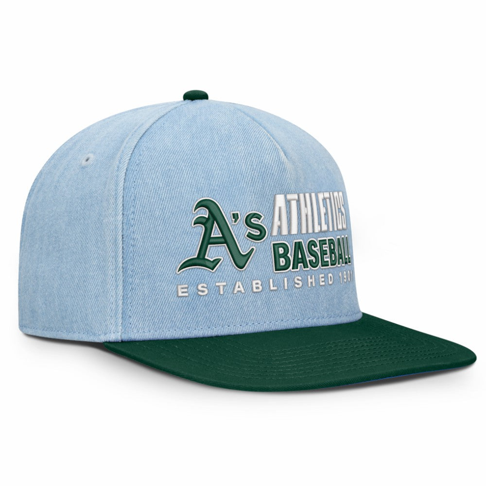 Athletics Fanatics Twinbill Snapback Hat | MLB On Sale