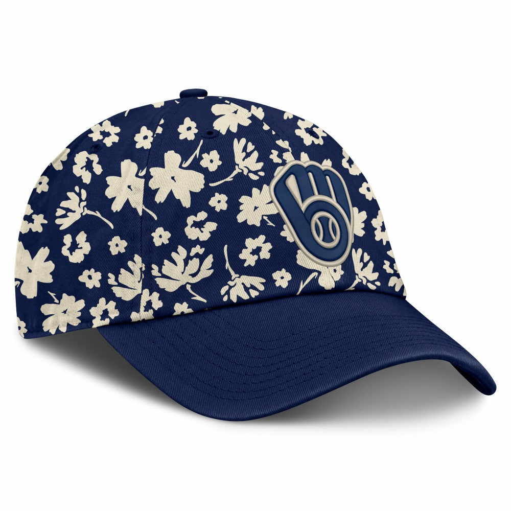 Milwaukee Brewers Fanatics Women's Blossom Adjustable Hat | MLB New