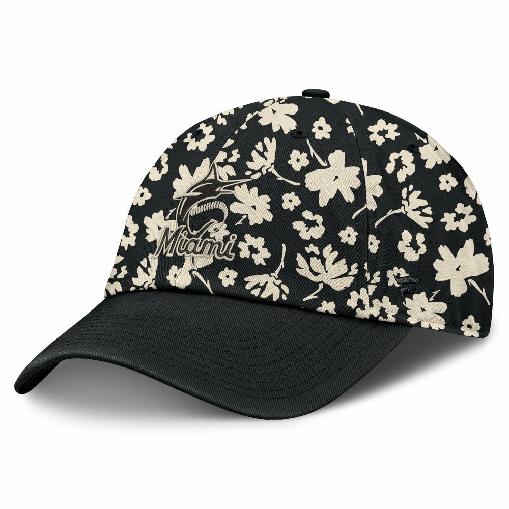 Miami Marlins Fanatics Women's Blossom Adjustable Hat | MLB Outlet