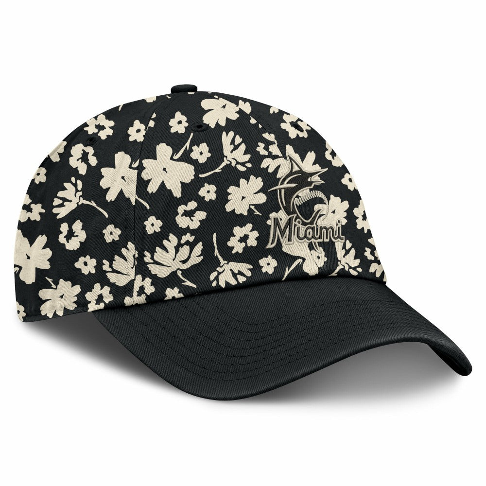 Miami Marlins Fanatics Women's Blossom Adjustable Hat | MLB Outlet