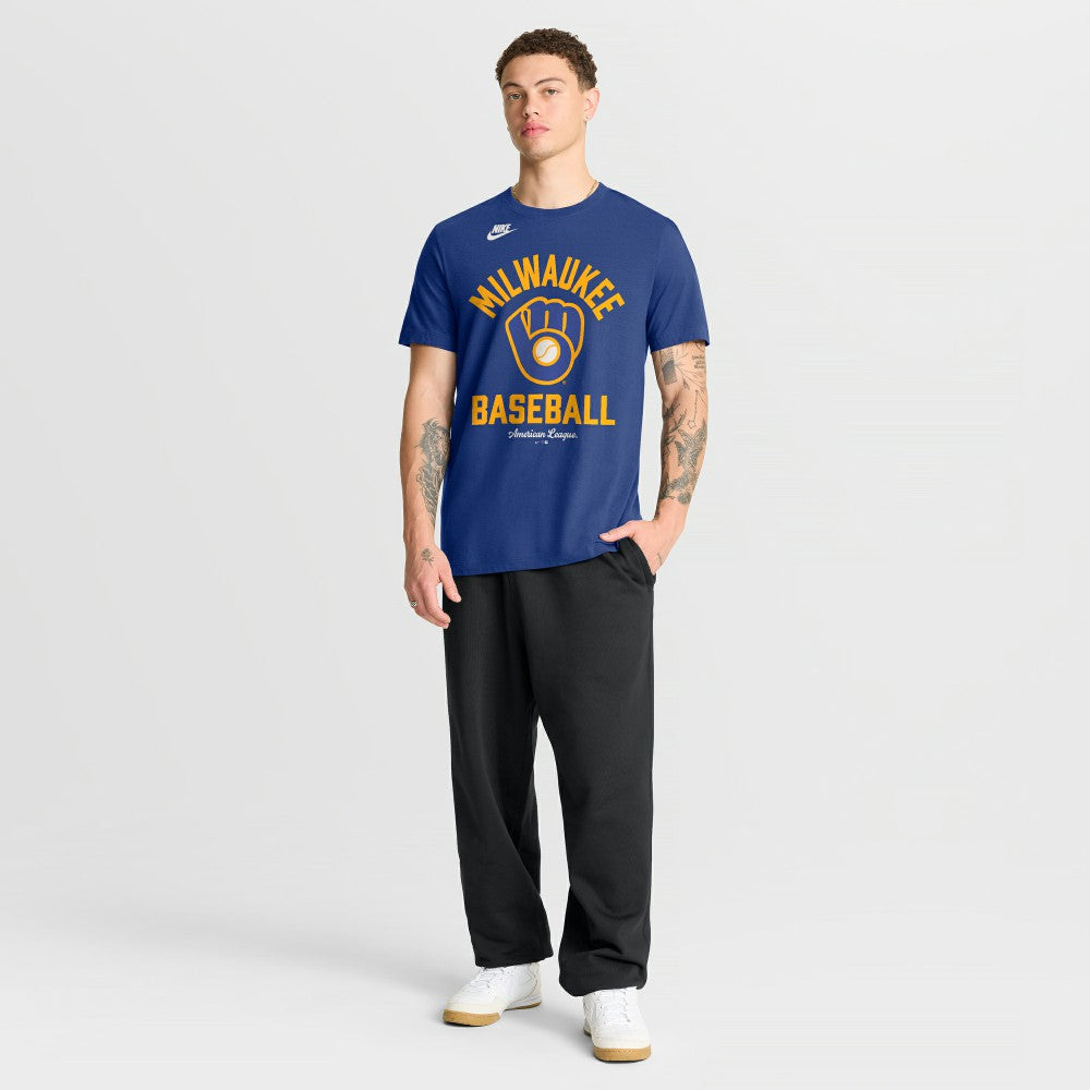 Milwaukee Brewers Nike Cooperstown Collection T-Shirt | MLB Shop