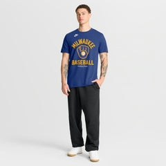 Milwaukee Brewers Nike Cooperstown Collection T-Shirt | MLB Shop