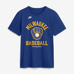 Milwaukee Brewers Nike Cooperstown Collection T-Shirt | MLB Shop