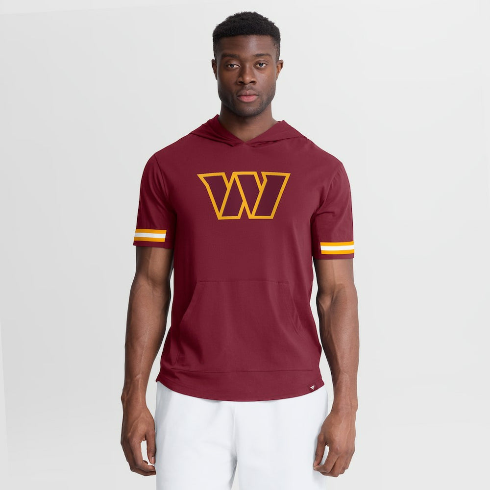 Washington Commanders Fanatics Optimal Play Short Sleeve Hooded T-Shirt
