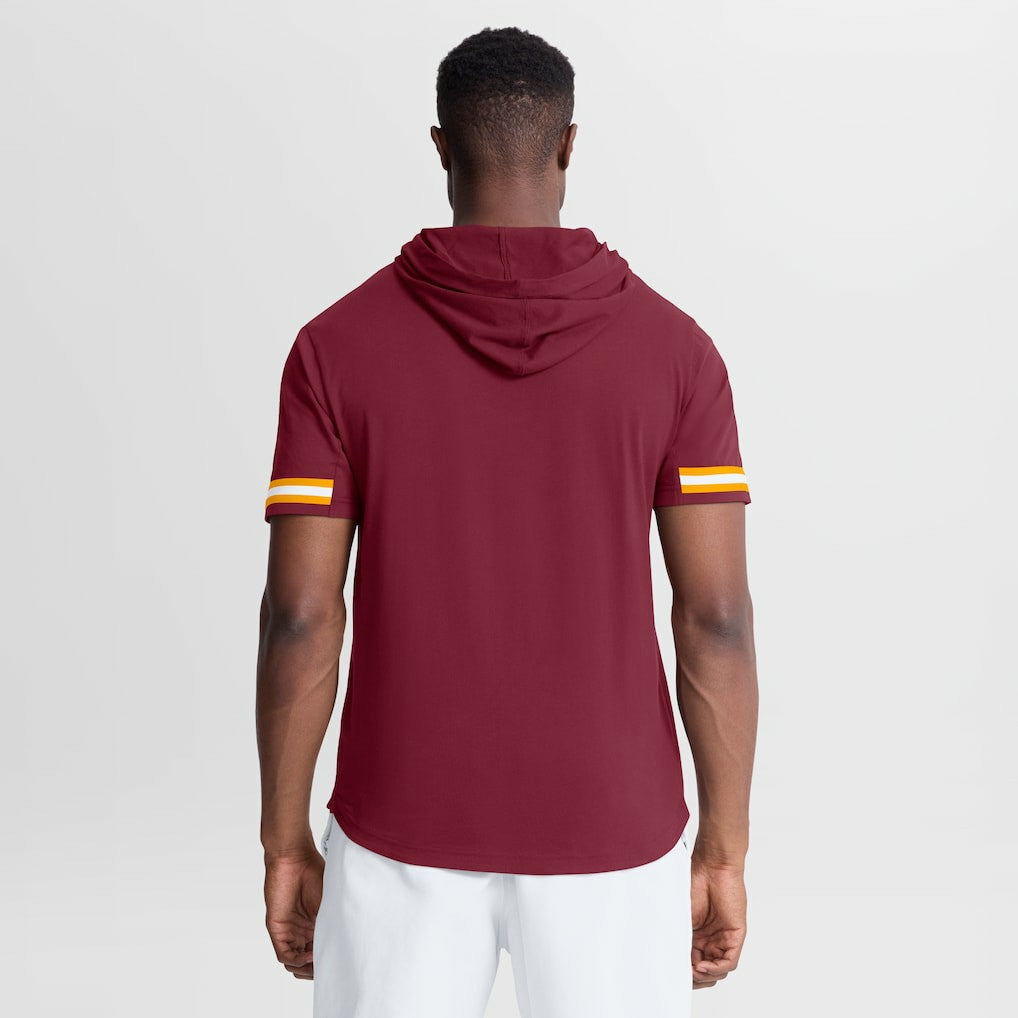 Washington Commanders Fanatics Optimal Play Short Sleeve Hooded T-Shirt