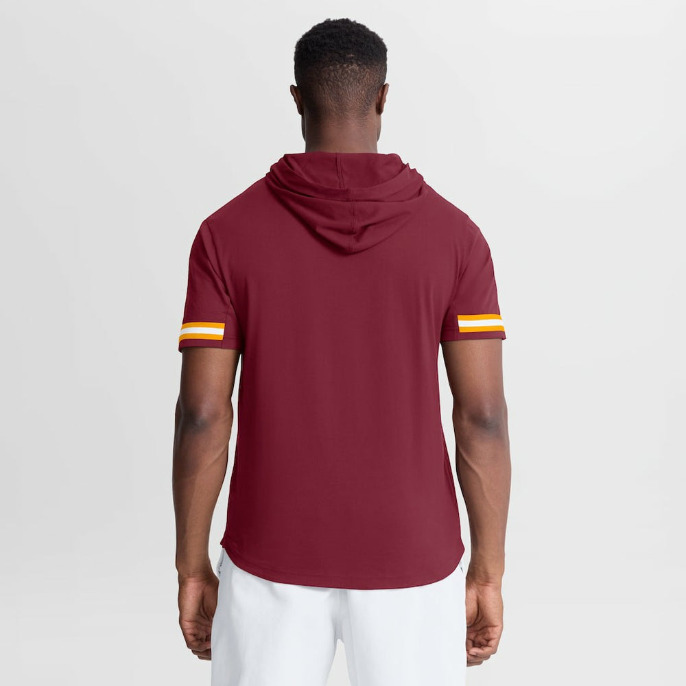 Washington Commanders Fanatics Optimal Play Short Sleeve Hooded T-Shirt