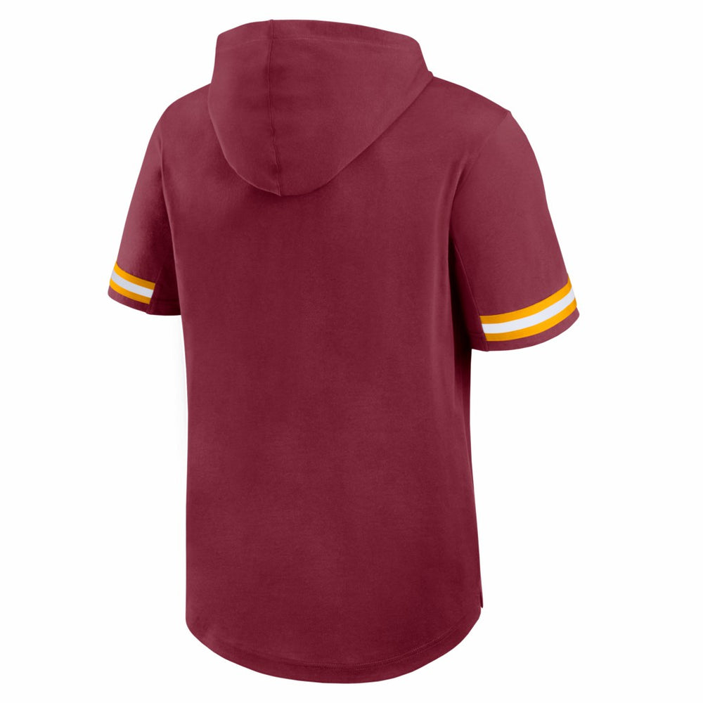 Washington Commanders Fanatics Optimal Play Short Sleeve Hooded T-Shirt