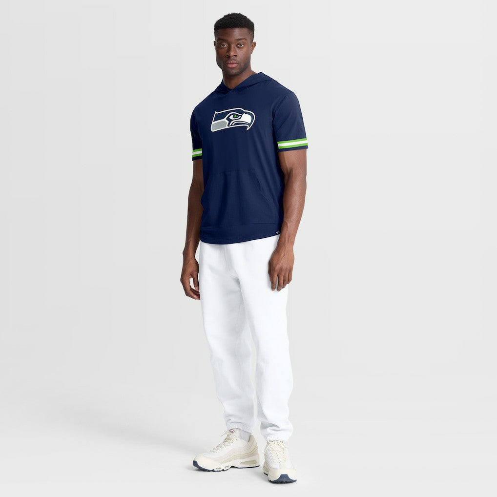 Seattle Seahawks Fanatics Optimal Play Short Sleeve Hooded T-Shirt