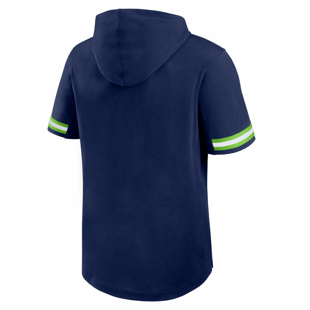 Seattle Seahawks Fanatics Optimal Play Short Sleeve Hooded T-Shirt