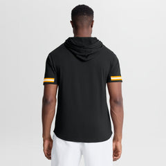 Pittsburgh Steelers Fanatics Optimal Play Short Sleeve Hooded T-Shirt