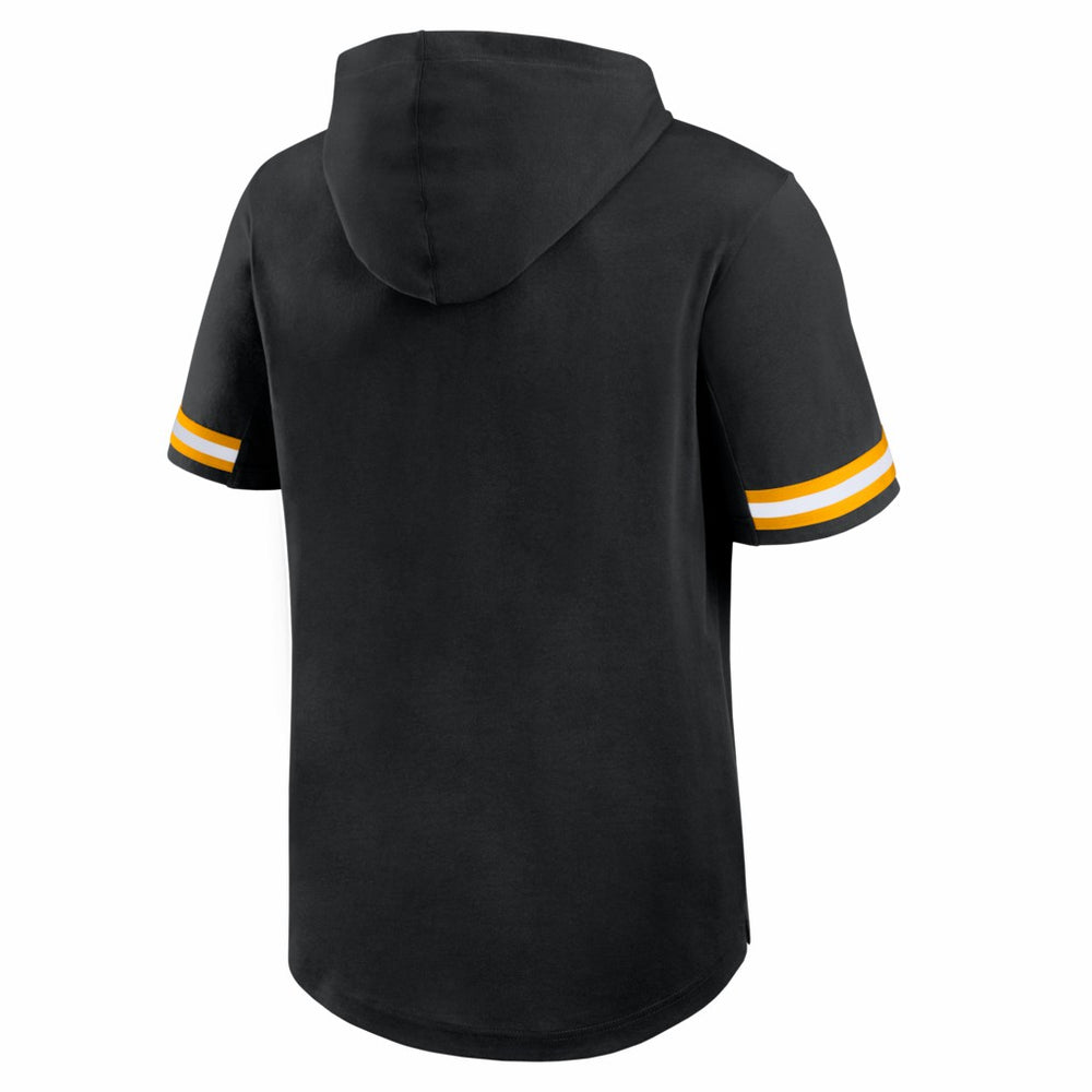 Pittsburgh Steelers Fanatics Optimal Play Short Sleeve Hooded T-Shirt