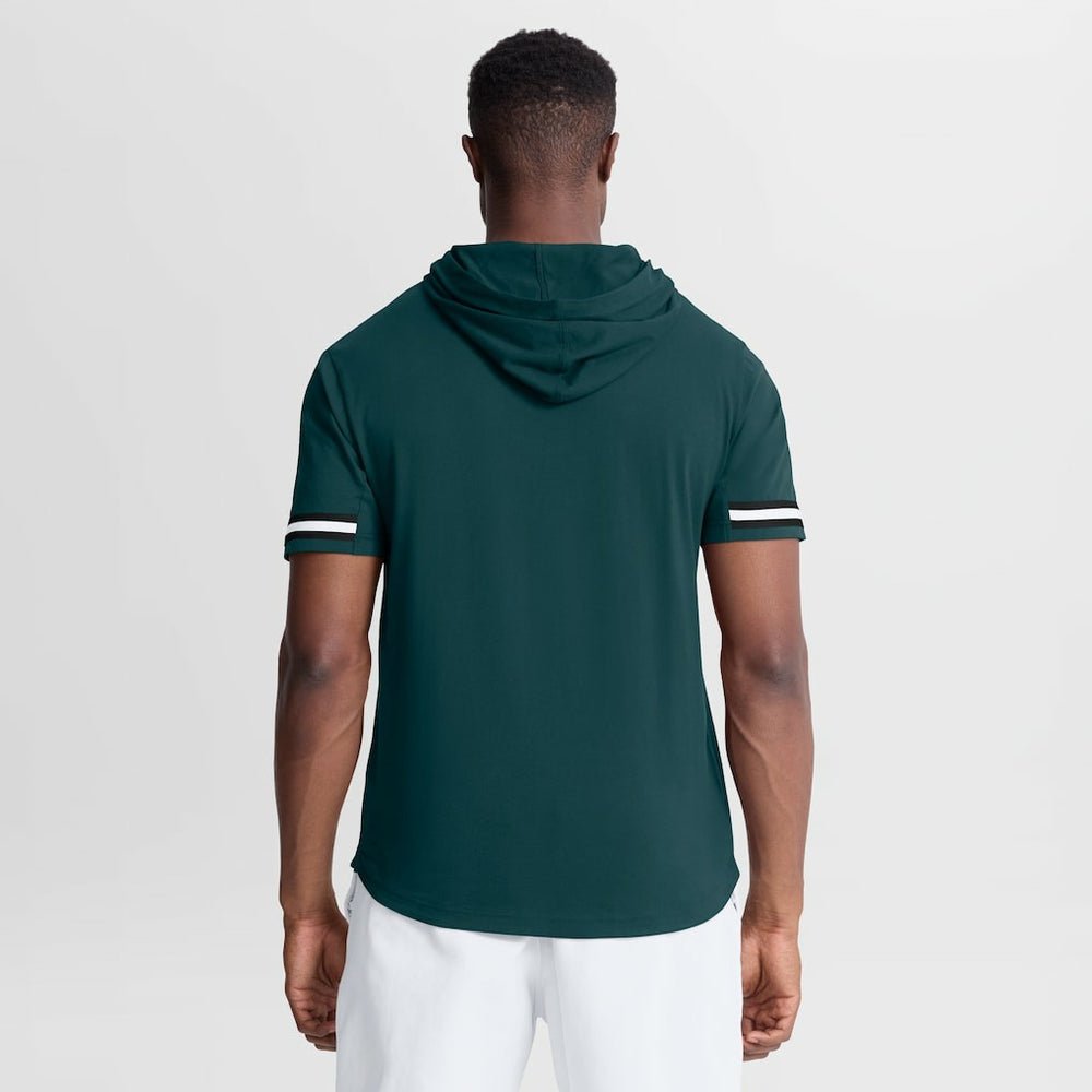 Philadelphia Eagles Fanatics Optimal Play Short Sleeve Hooded T-Shirt