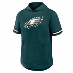 Philadelphia Eagles Fanatics Optimal Play Short Sleeve Hooded T-Shirt