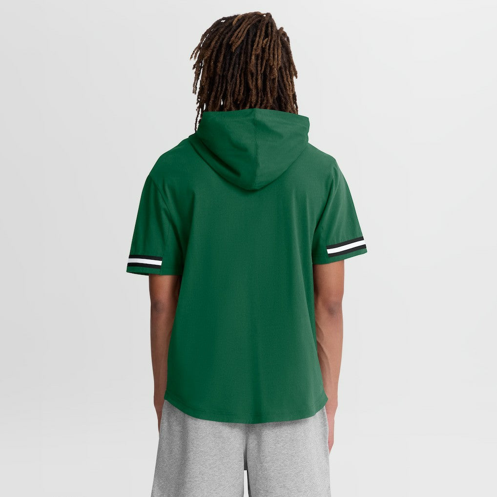 New York Jets Fanatics Optimal Play Short Sleeve Hooded T-Shirt