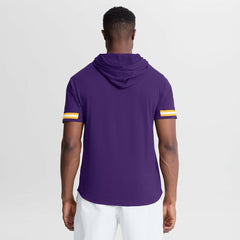 Minnesota Vikings Fanatics Optimal Play Short Sleeve Hooded T-Shirt