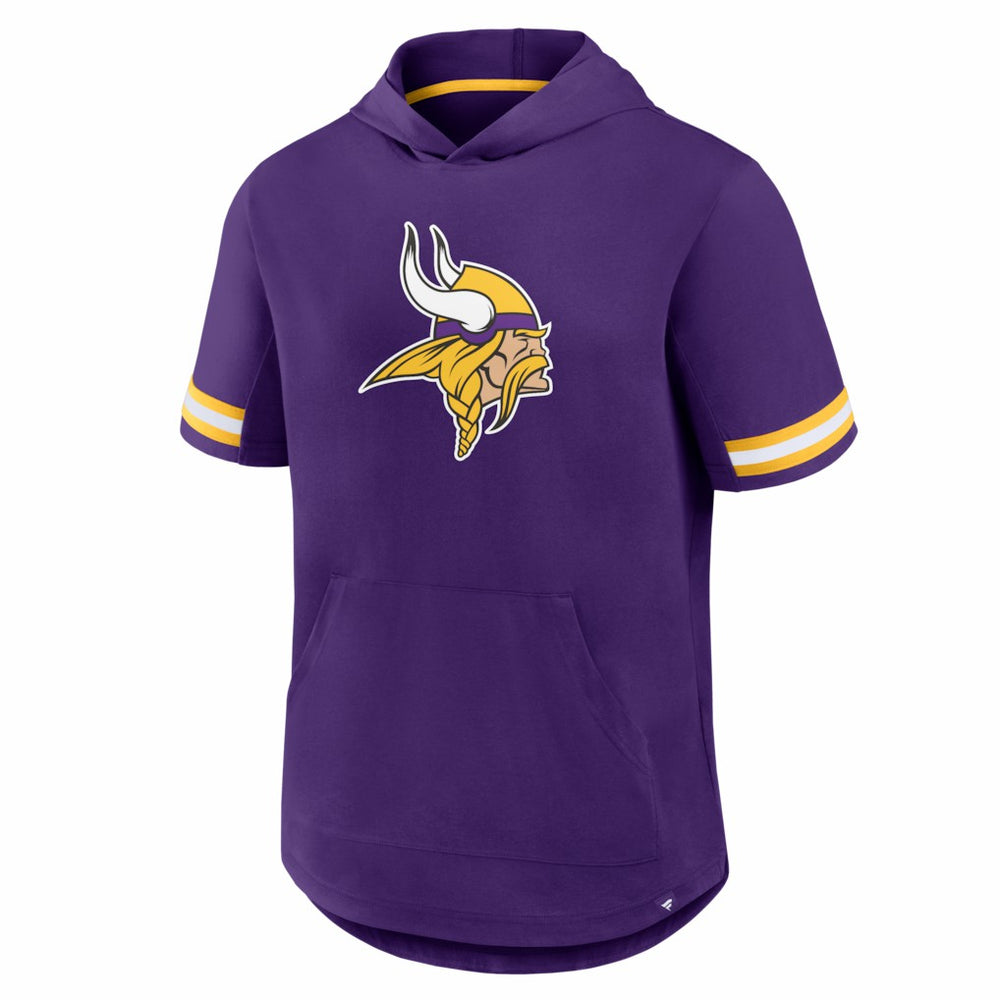 Minnesota Vikings Fanatics Optimal Play Short Sleeve Hooded T-Shirt