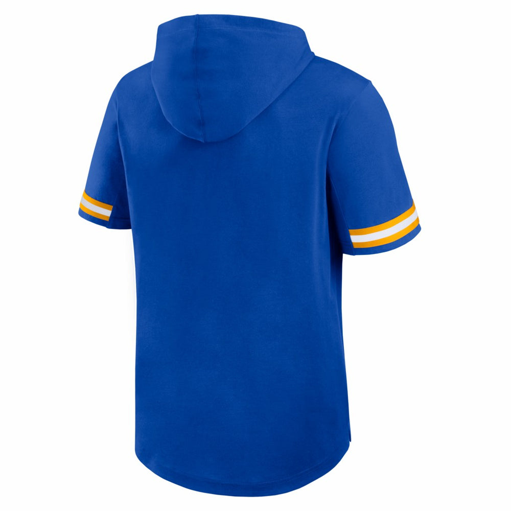 Los Angeles Rams Fanatics Optimal Play Short Sleeve Hooded T-Shirt