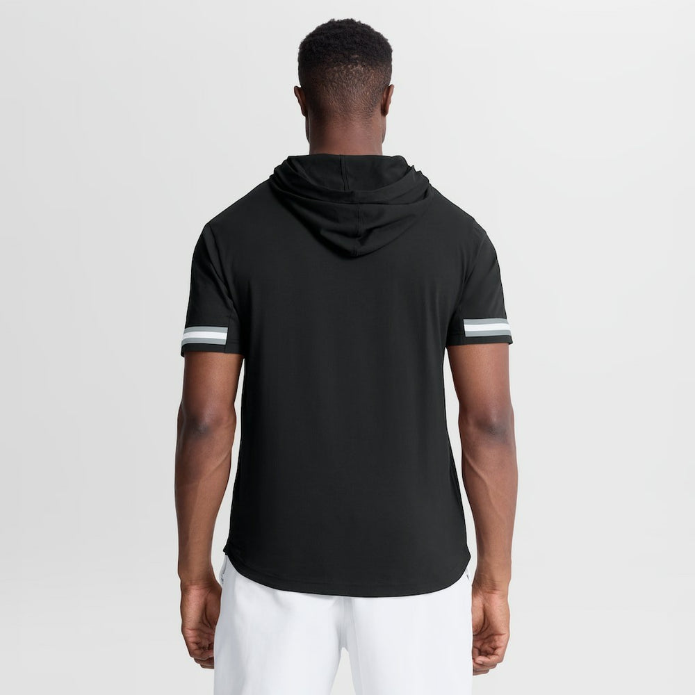 Las Vegas Raiders Fanatics Optimal Play Short Sleeve Hooded T-Shirt