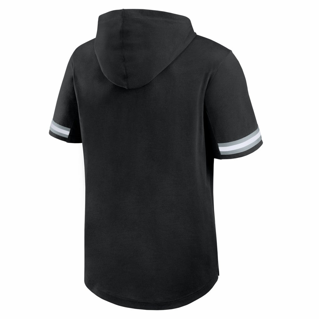 Las Vegas Raiders Fanatics Optimal Play Short Sleeve Hooded T-Shirt
