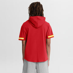 Kansas City Chiefs Fanatics Optimal Play Short Sleeve Hooded T-Shirt