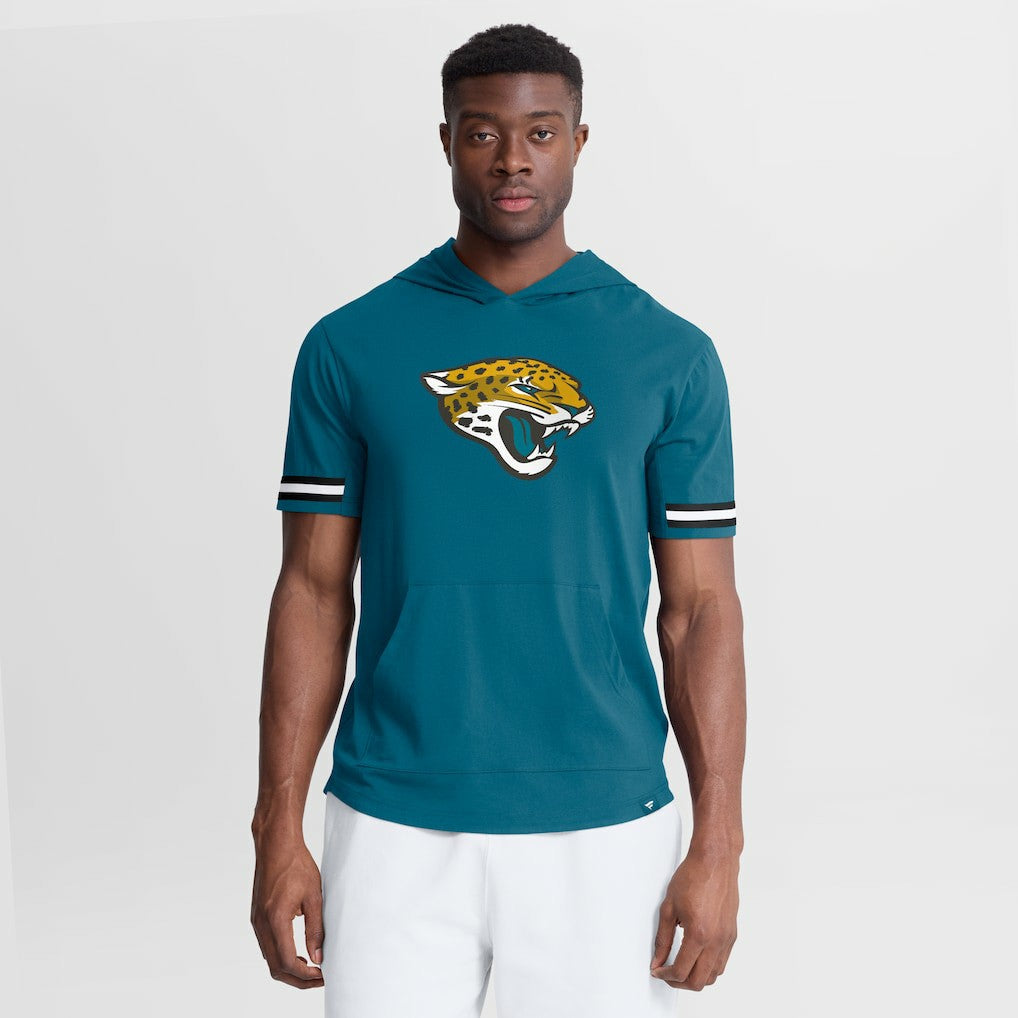 Jacksonville Jaguars Fanatics Optimal Play Short Sleeve Hooded T-Shirt