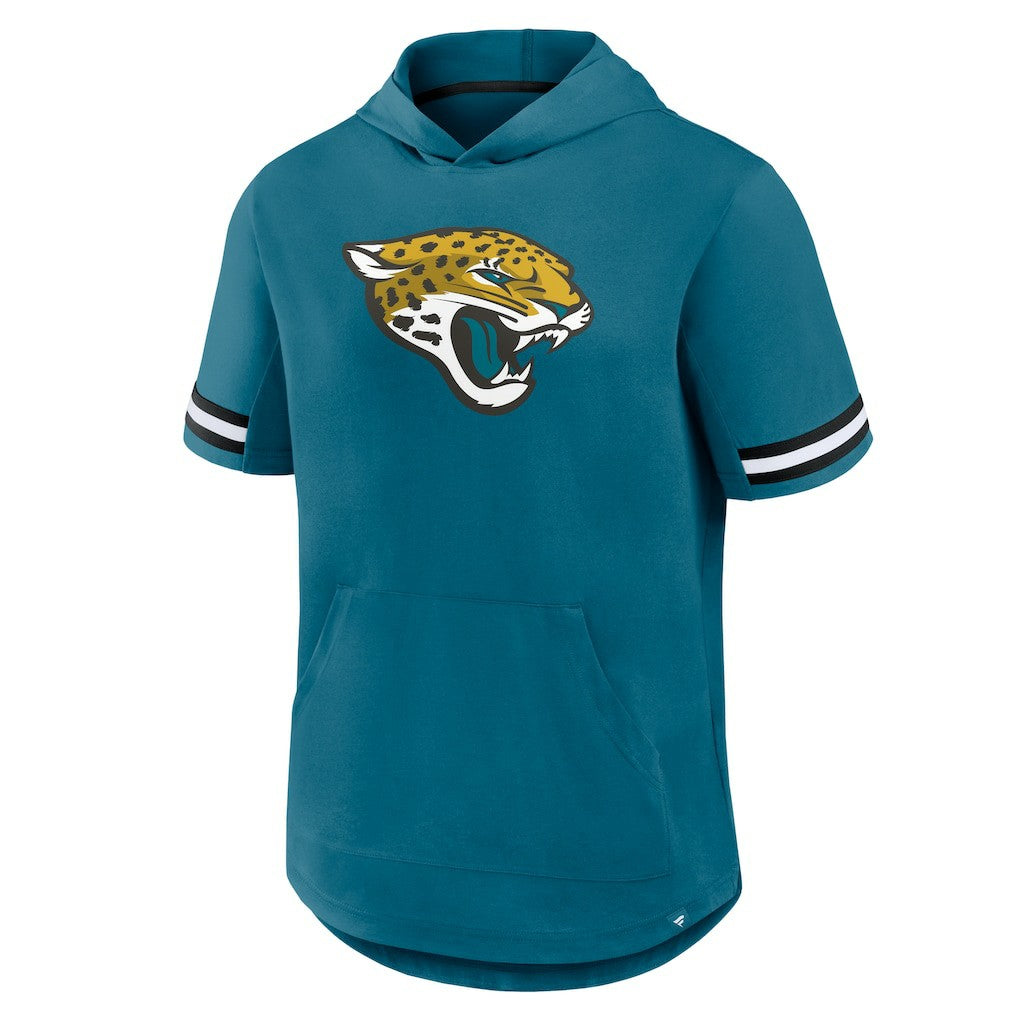 Jacksonville Jaguars Fanatics Optimal Play Short Sleeve Hooded T-Shirt