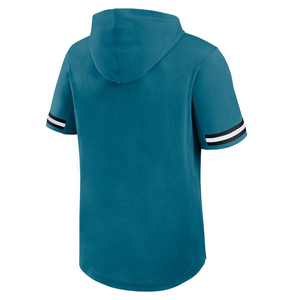 Jacksonville Jaguars Fanatics Optimal Play Short Sleeve Hooded T-Shirt