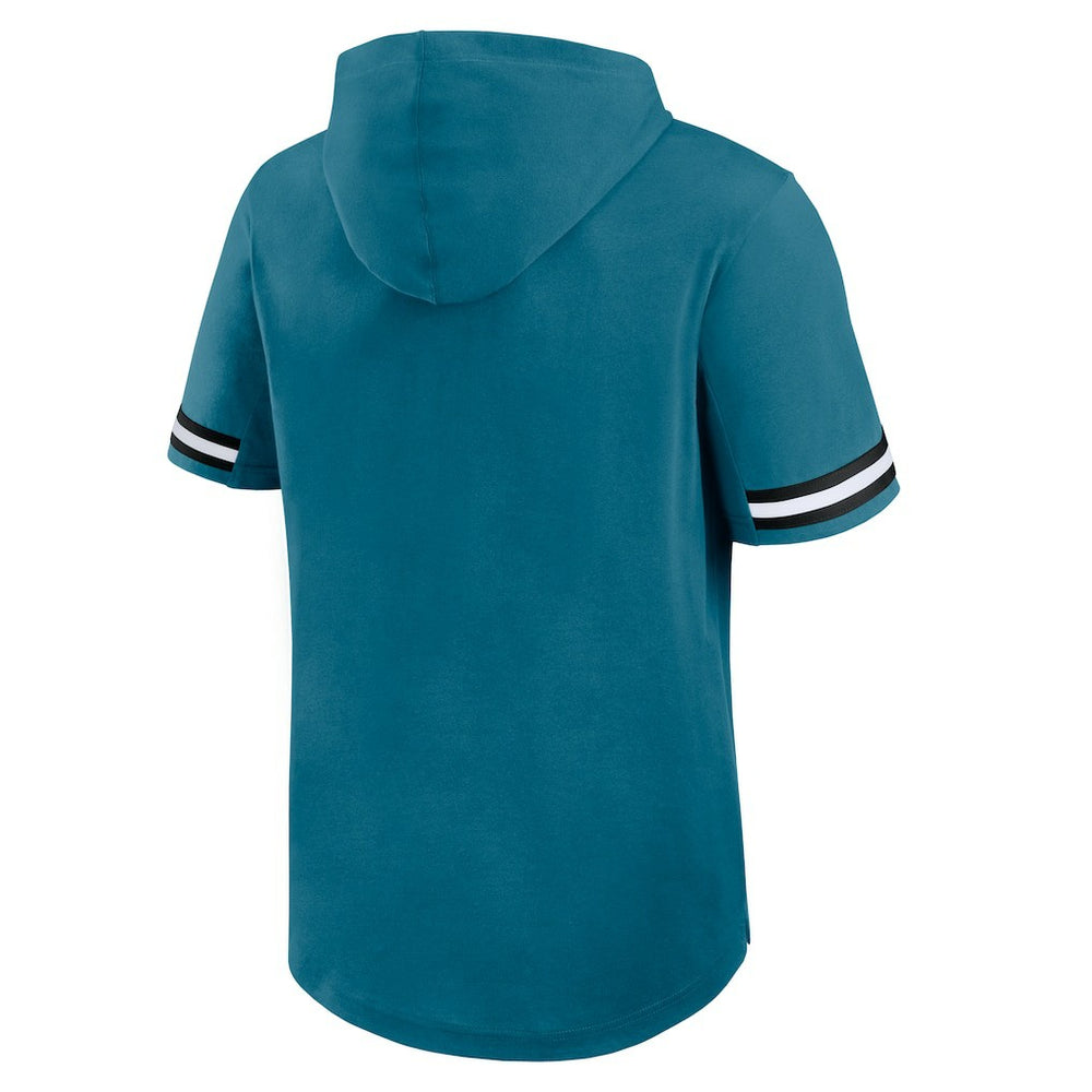Jacksonville Jaguars Fanatics Optimal Play Short Sleeve Hooded T-Shirt