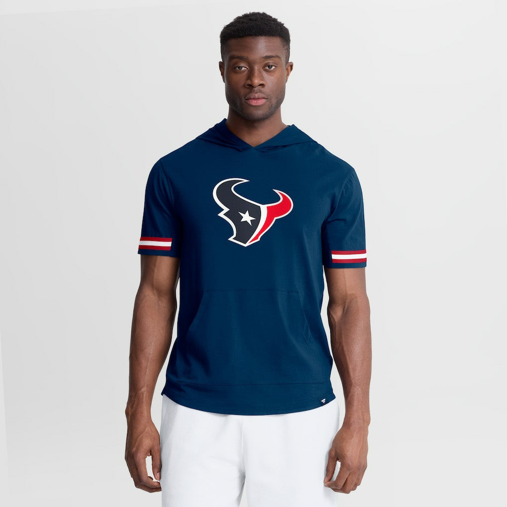Houston Texans Fanatics Optimal Play Short Sleeve Hooded T-Shirt