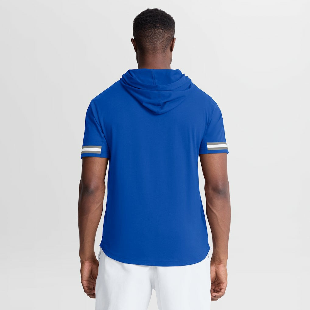 Detroit Lions Fanatics Optimal Play Short Sleeve Hooded T-Shirt