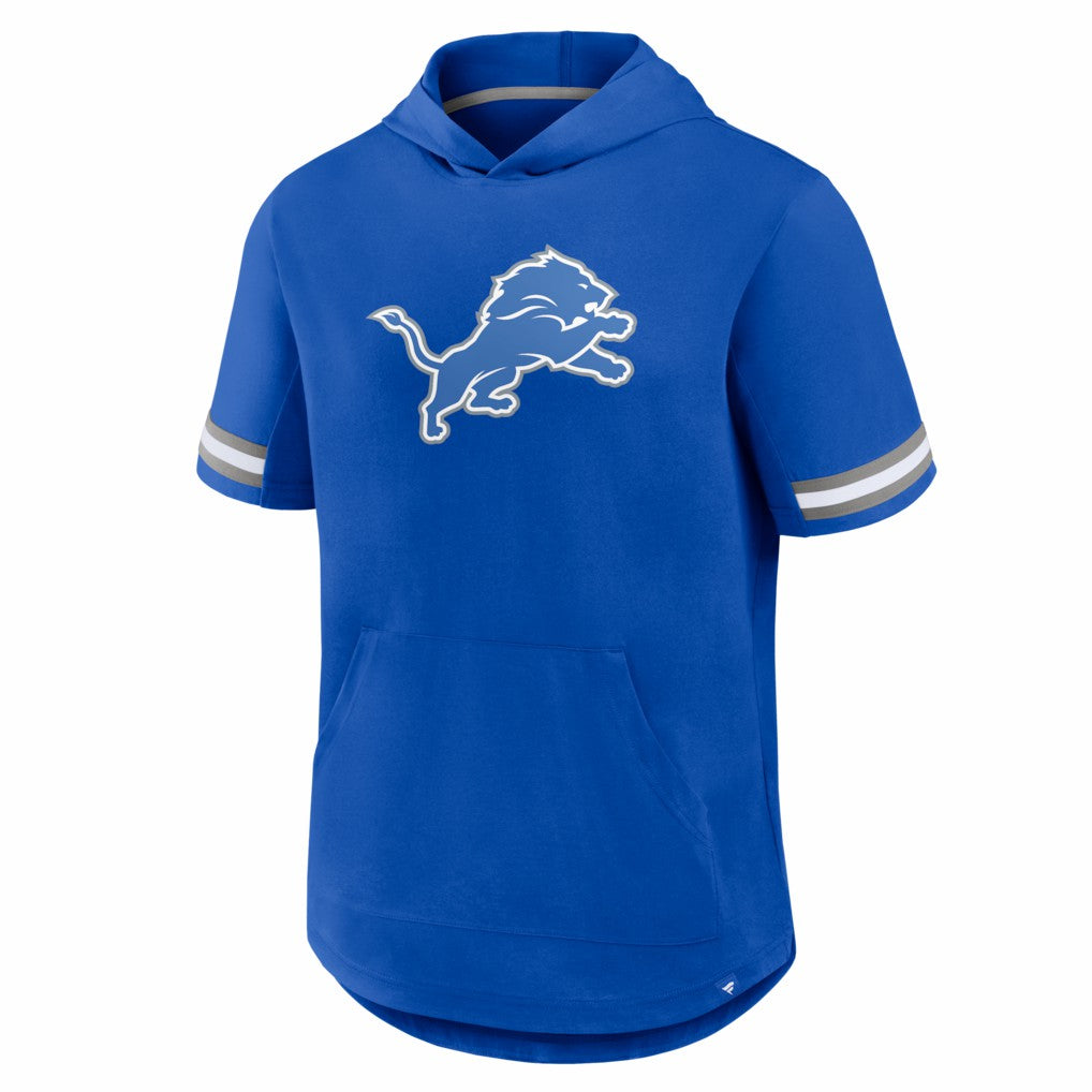 Detroit Lions Fanatics Optimal Play Short Sleeve Hooded T-Shirt