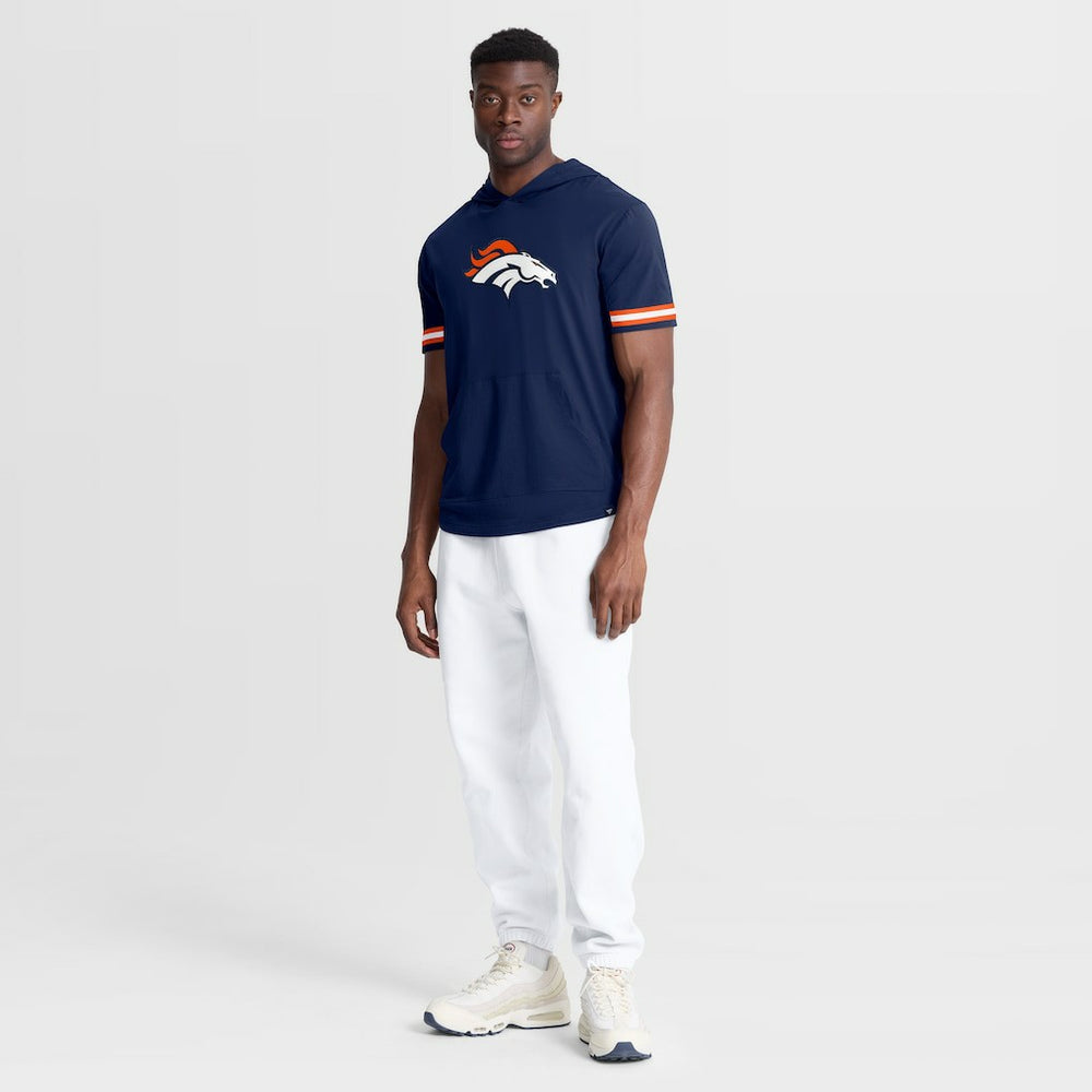 Denver Broncos Fanatics Optimal Play Short Sleeve Hooded T-Shirt