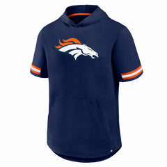 Denver Broncos Fanatics Optimal Play Short Sleeve Hooded T-Shirt