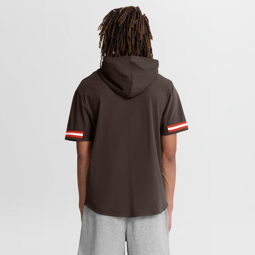 Cleveland Browns Fanatics Optimal Play Short Sleeve Hooded T-Shirt