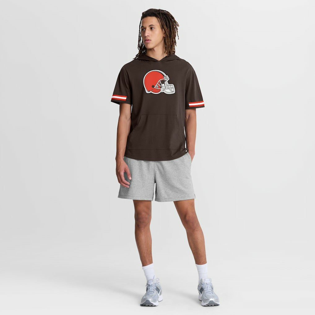 Cleveland Browns Fanatics Optimal Play Short Sleeve Hooded T-Shirt