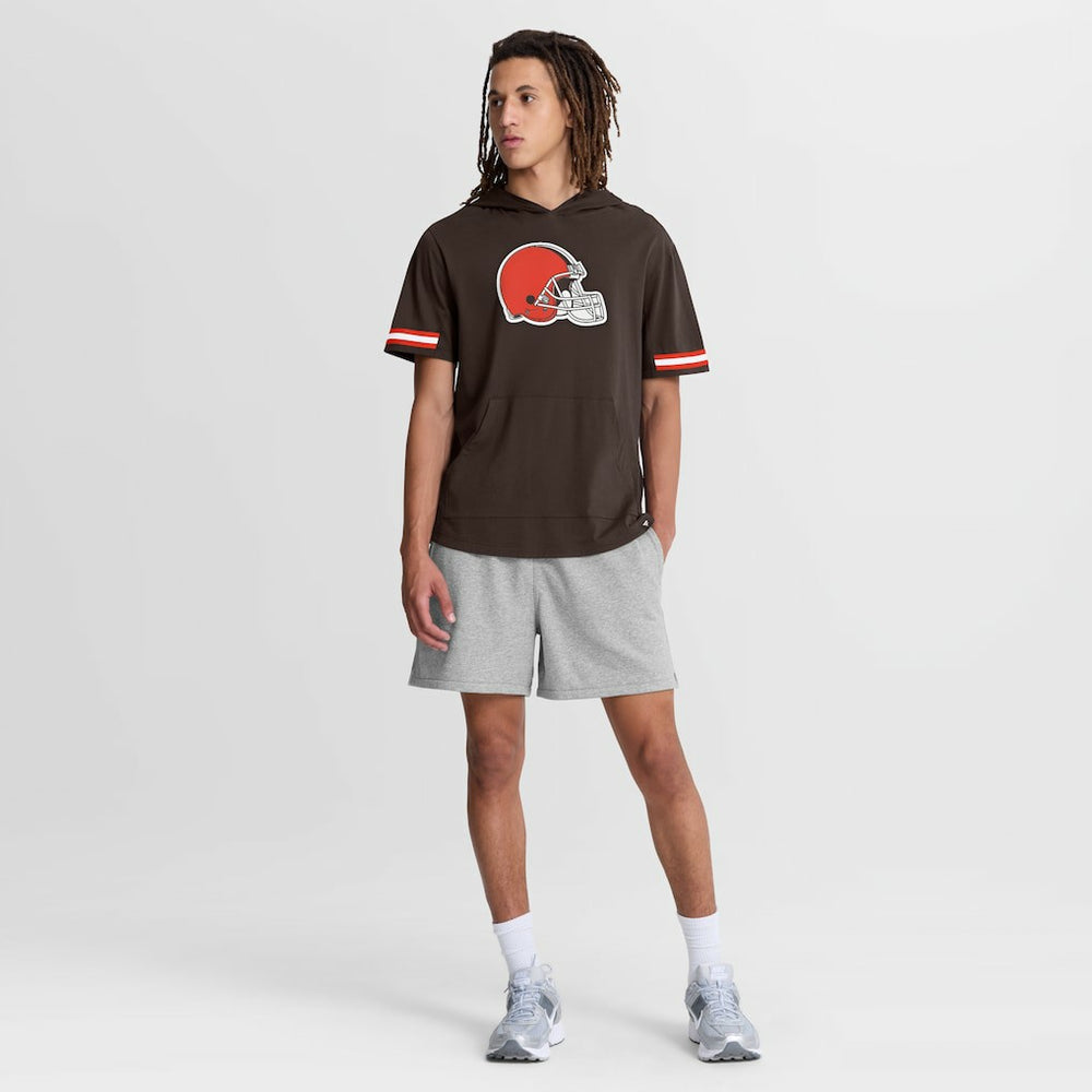 Cleveland Browns Fanatics Optimal Play Short Sleeve Hooded T-Shirt