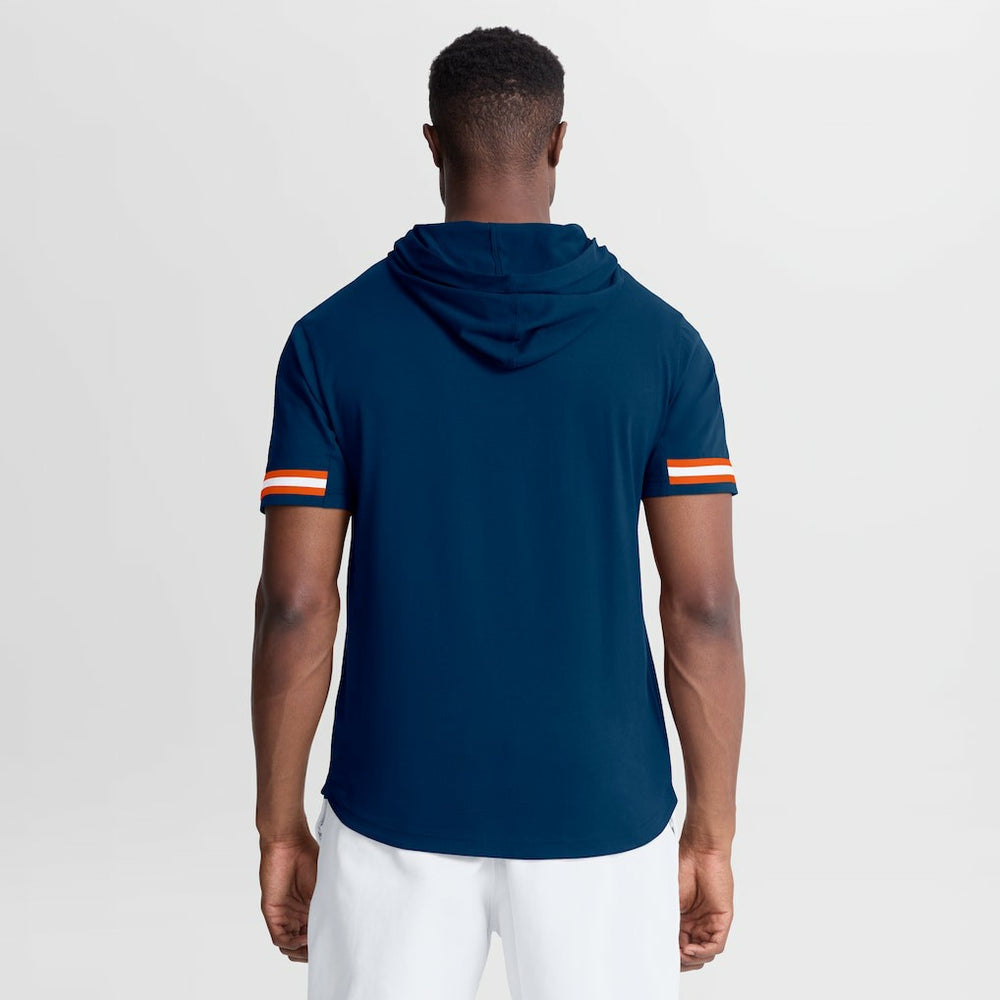 Chicago Bears Fanatics Optimal Play Short Sleeve Hooded T-Shirt